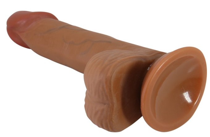 Gode Catoblepas Beautiful 14 x 4cm Marron