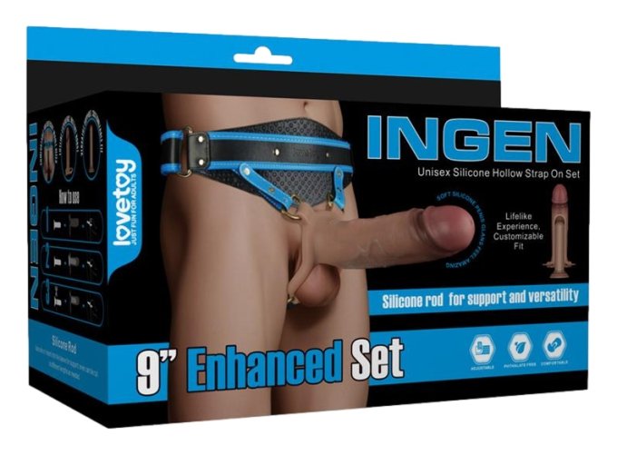Gode Ceinture Creux Enhanced Set 21 x 5.8cm XS/S/M