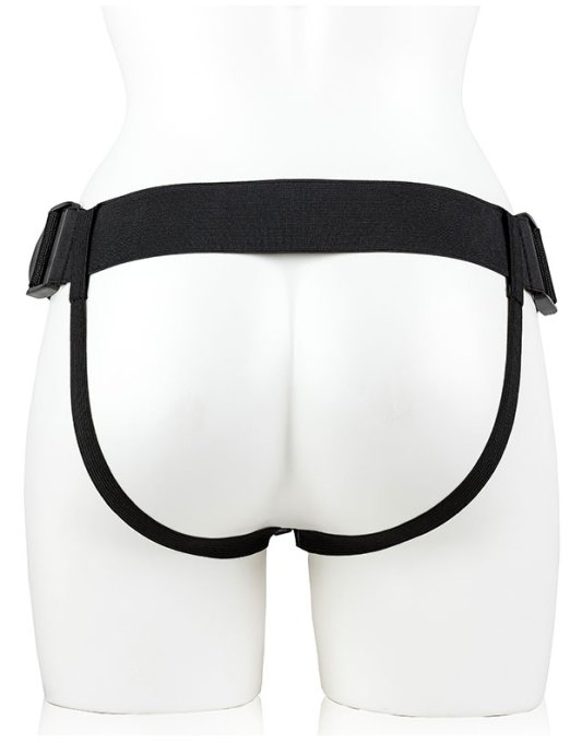 Gode ceinture creux Hollow Strap On RealRock 23 x 4.5cm