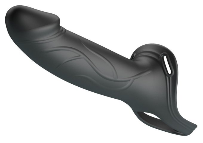 Gode ceinture creux Landon Noir 16 x 4.4cm