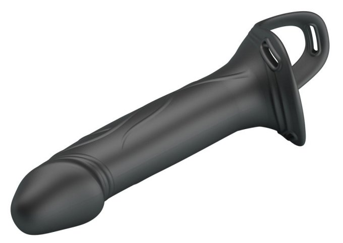 Gode ceinture creux Landon Noir 16 x 4.4cm