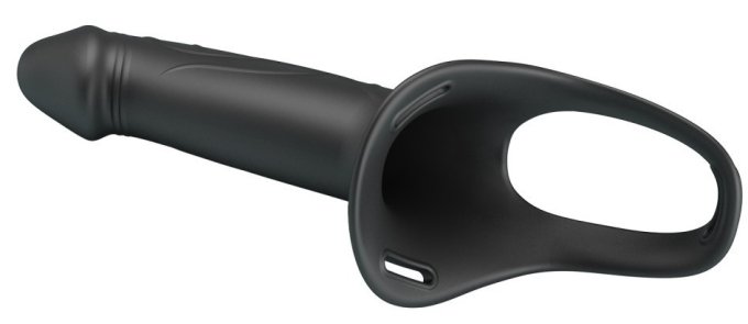 Gode ceinture creux Landon Noir 16 x 4.4cm