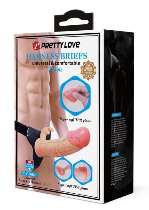 Gode Ceinture Creux Mavis 14 x 4.3cm