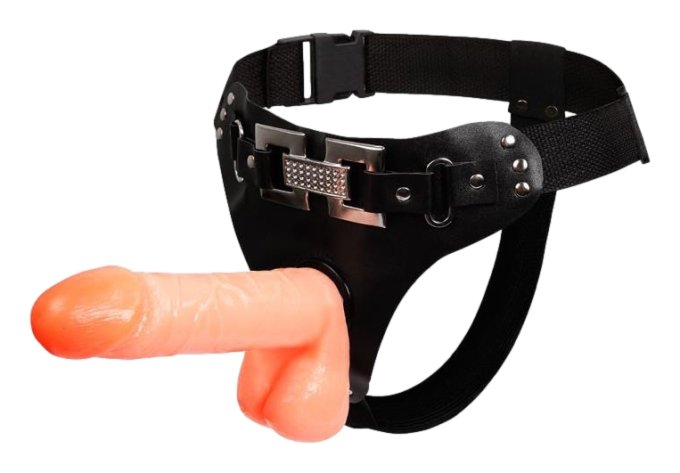 Gode ceinture Strap-On Diamond 15 x 4cm