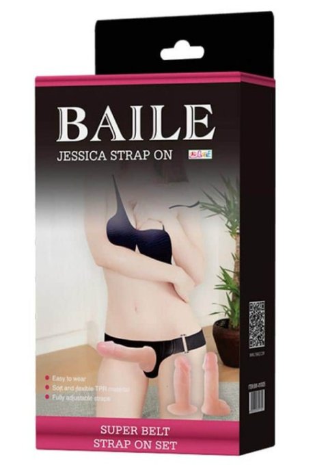 Gode ceinture Strap-On Jessica 2 dildos