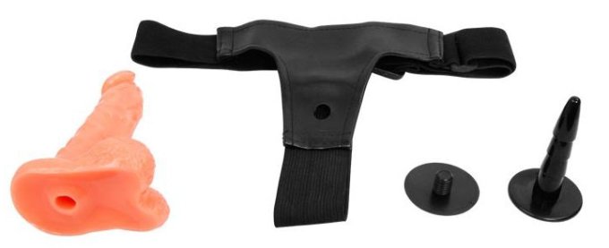 Gode-ceinture Strap-On Sensual 13 x 4cm