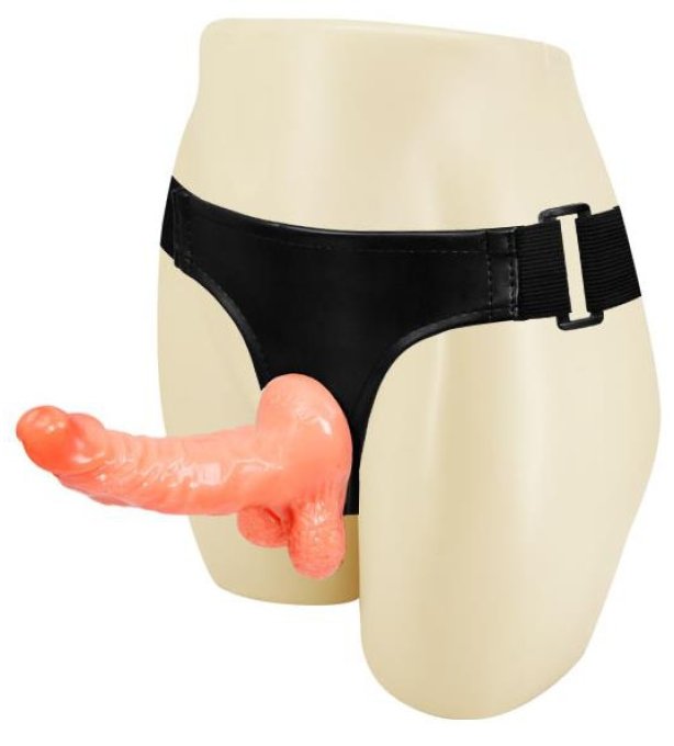 Gode-ceinture Strap-On Sensual 13 x 4cm
