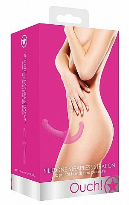 Gode ceinture Strapless Strap-on – Rose
