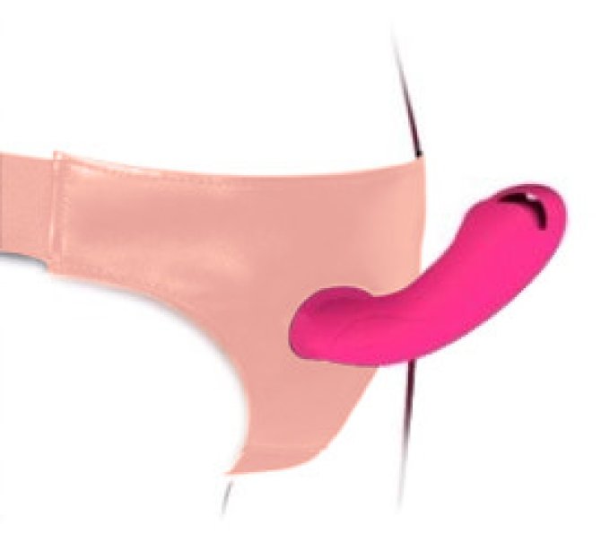 Gode Ceinture Vibrant Loolypop 13 x 3.4cm