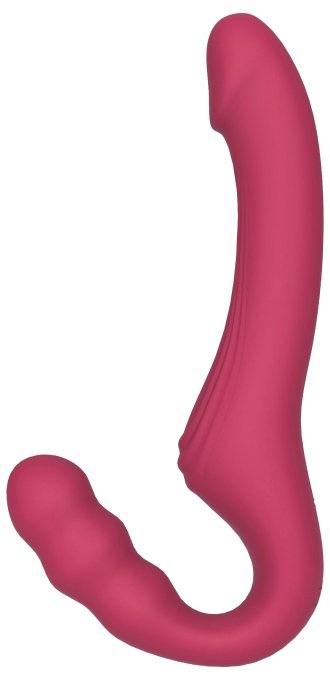 Gode ceinture vibrant sans harnais Pinkbubble 14 x 3.3cm