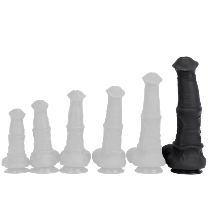 Gode Horse Centaura Xxxl 27 x 9cm Noir