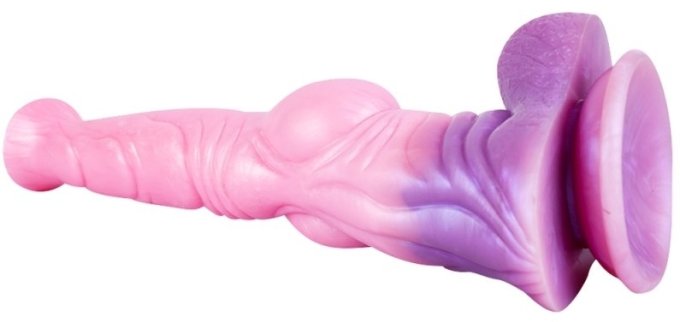 Gode Pinky Stallion 23 x 6cm Rose-Violet