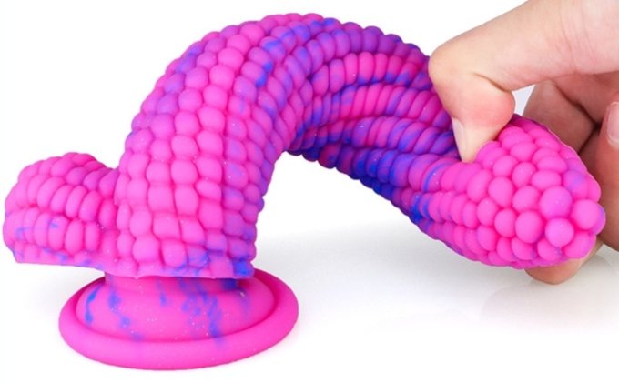 Gode CORN 16 x 4cm Rose-Bleu