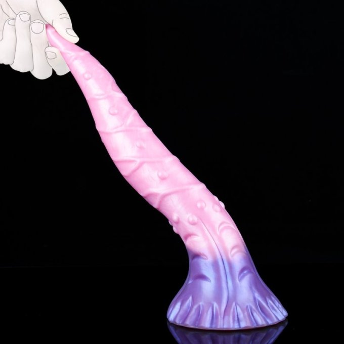 Gode Pinky Tongue 25 x 5.5cm Rose-Violet