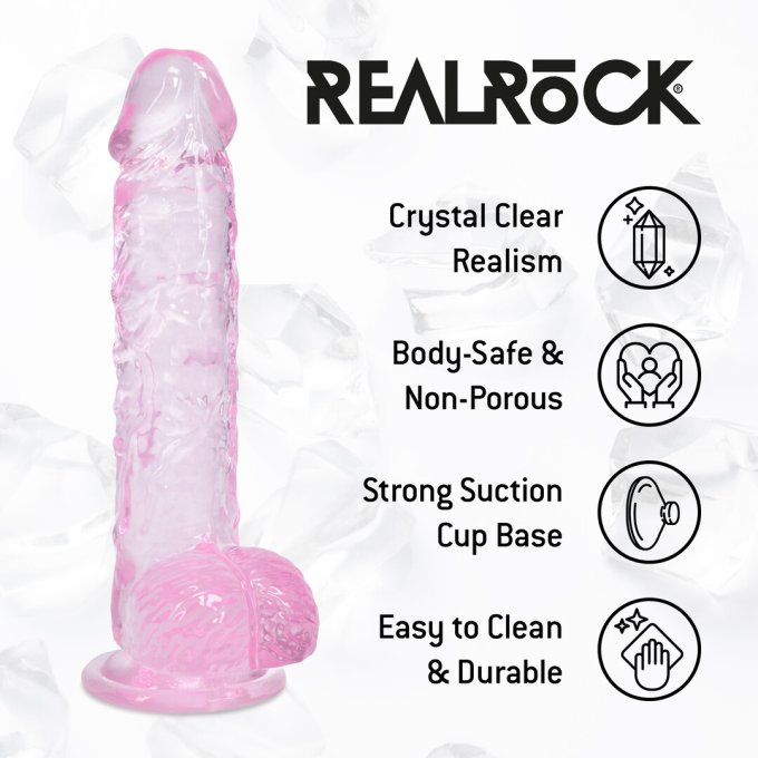 Gode Crystal Clear Rose 11 x 2.7cm