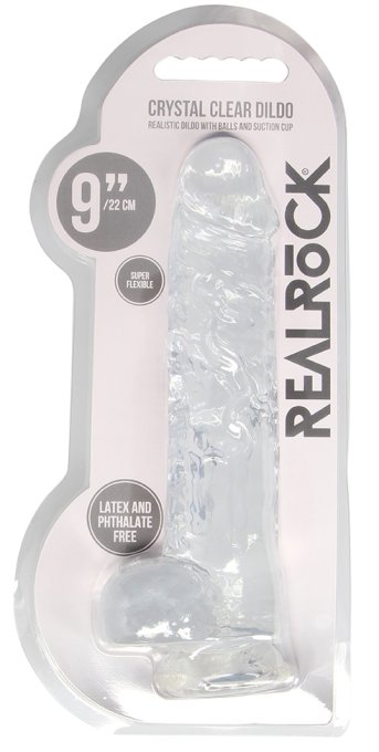 Gode Crystal Clear Transparent 19 x 4.5cm