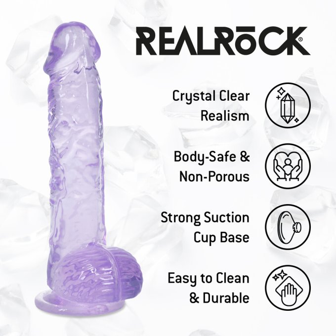 Gode Crystal Clear Violet 11 x 2.7cm
