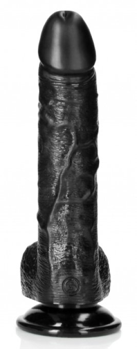 Gode Curved RealCock 17 x 4.3cm Noir
