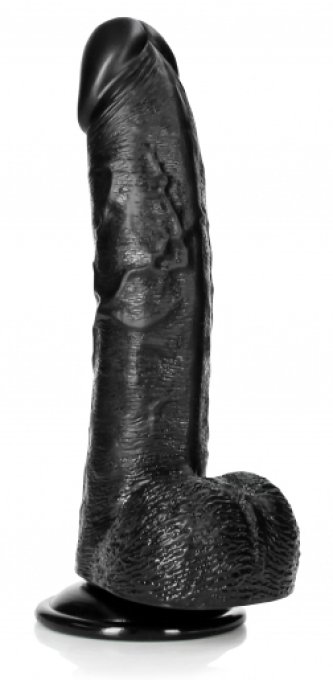 Gode Curved RealCock 17 x 4.3cm Noir