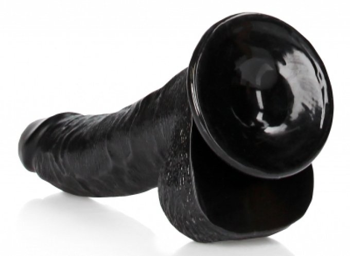 Gode Curved RealCock 17 x 4.3cm Noir