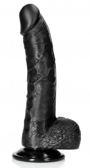 Gode Curved RealCock 17 x 4.3cm Noir