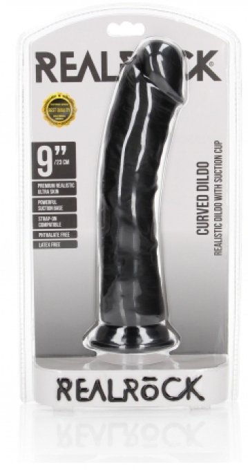 Gode Curved Strong 23 x 5.5cm Noir