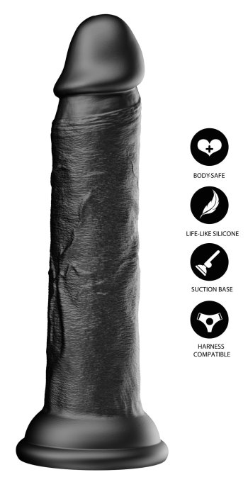 Gode Dickdong Noir L 18 x 3.8cm