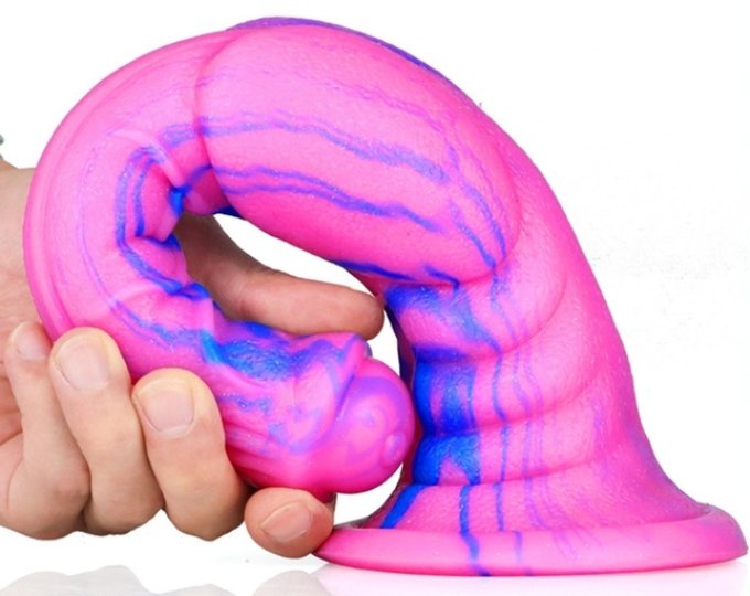 Gode Dog Long 26 x 6cm Rose-Bleu