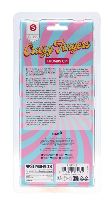 Gode Doigt Thumbs Up 9 x 3cm