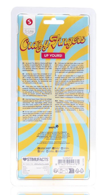 Gode Doigt Up YOURS 10 x 3cm