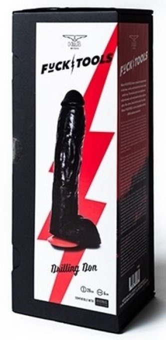 Gode DRILLING DON Fuck Tools 25 x 5.6cm