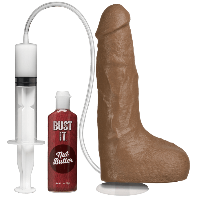 Gode éjaculateur Bust It 15 x 5.5cm Beur