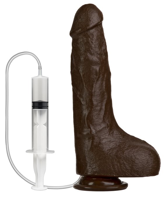 Gode éjaculateur Bust It 15 x 5.5cm Noir