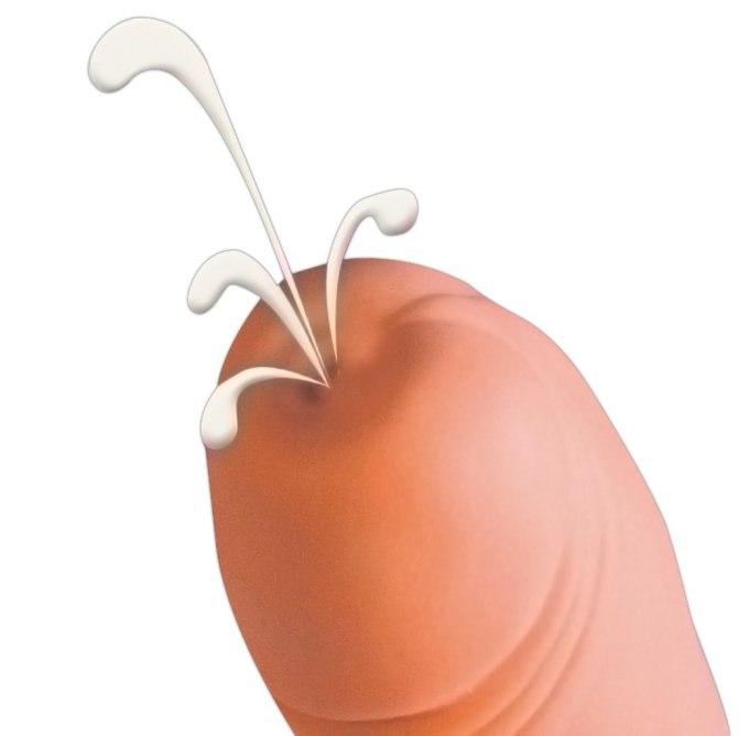 Gode éjaculateur CumShot 17 x 4.5cm