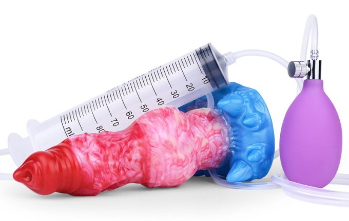 Gode éjaculateur gonflable Air Boulys 14 x 5.7cm