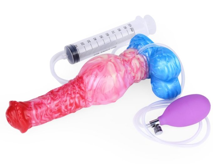 Gode éjaculateur gonflable Air Huilys 21 x 6cm