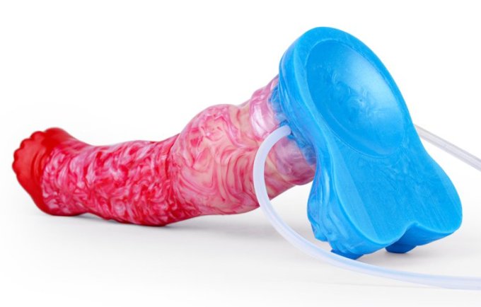 Gode éjaculateur gonflable Air Krulys 20 x 6.5cm