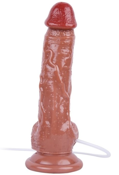 Gode Éjaculateur Softy Cum 14 x 3.5cm Marron