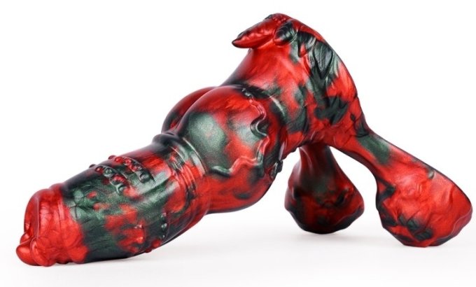 Gode Ekurix 17 x 7.5cm Noir et Rouge