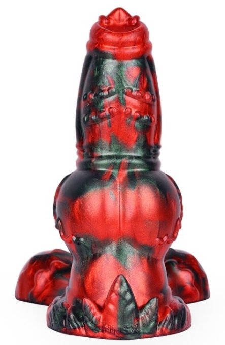 Gode Ekurix 17 x 7.5cm Noir et Rouge