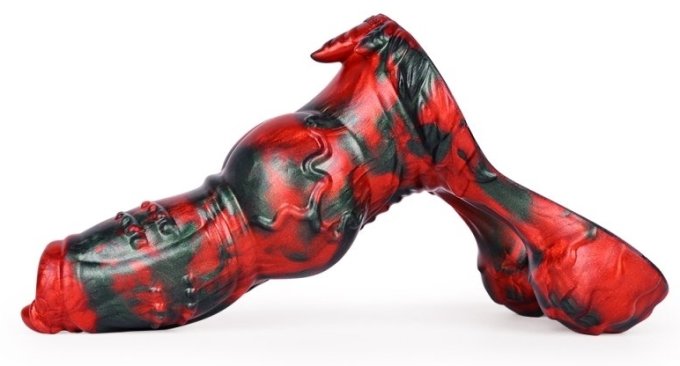 Gode Ekurix 17 x 7.5cm Noir et Rouge