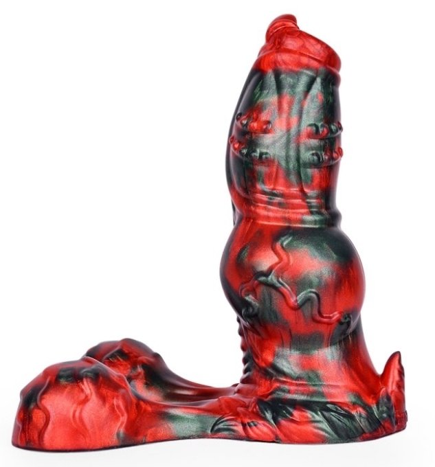 Gode Ekurix 17 x 7.5cm Noir et Rouge