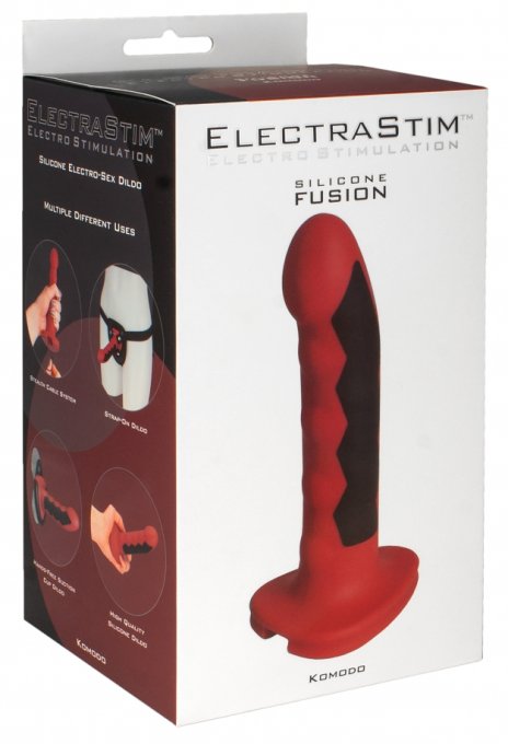 Gode Électro Komodo ElectraStim 14 x 3.6cm