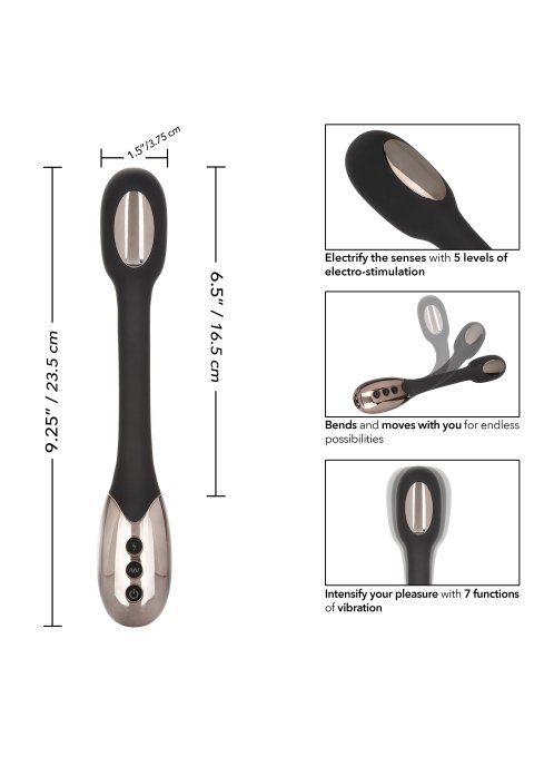 Gode Électrostimulation Electro Charge 16.5 x 3.7 cm