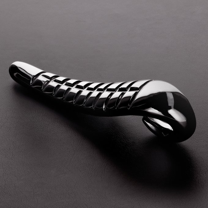Gode en métal Devil Tongue 14 x 3.5 cm