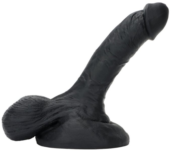 Gode en silicone Bigbal 14 x 4cm Noir