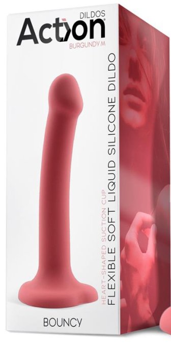 Gode en silicone Bouncy M 16 x 3.7cm