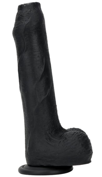 Gode en silicone Nopi 16 x 4cm Noir
