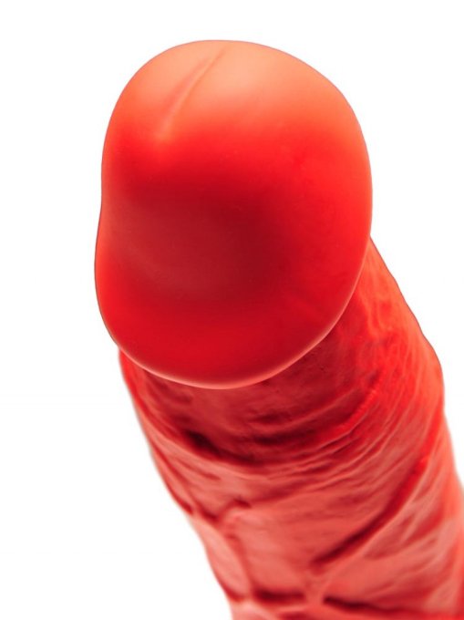 Gode en silicone Stretch N°2 - 17 x 4.3cm Rouge