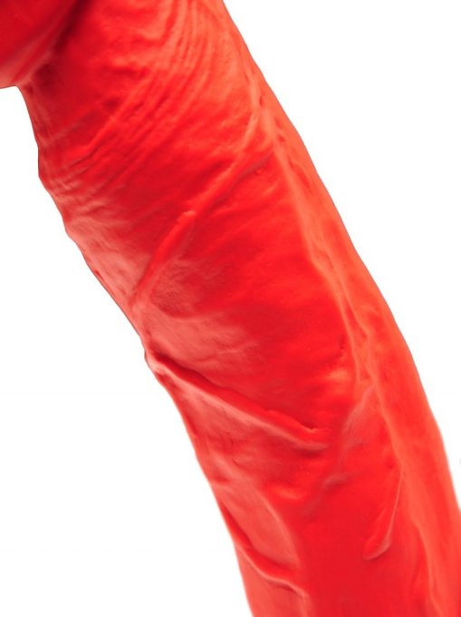 Gode en silicone Stretch N°4 - 23 x 5.2cm Rouge